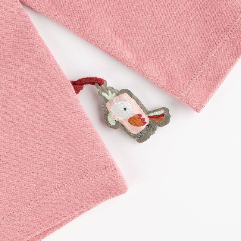 Sigikid Kinder Langarmshirt mit Stickmotiv Kakadu, rosa Clearance-Verkauf
