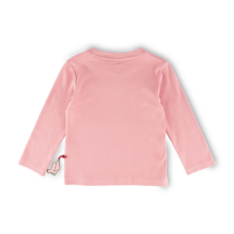 Sigikid Kinder Langarmshirt mit Stickmotiv Kakadu, rosa Clearance-Verkauf