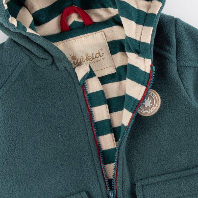Sigikid Baby Fleecejacke Dino, grün Kostenloser Versand international