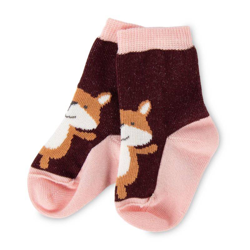Sigikid Baby 3er Socken-Set rosa/rotbraun/dunkelrot Speichern exportieren