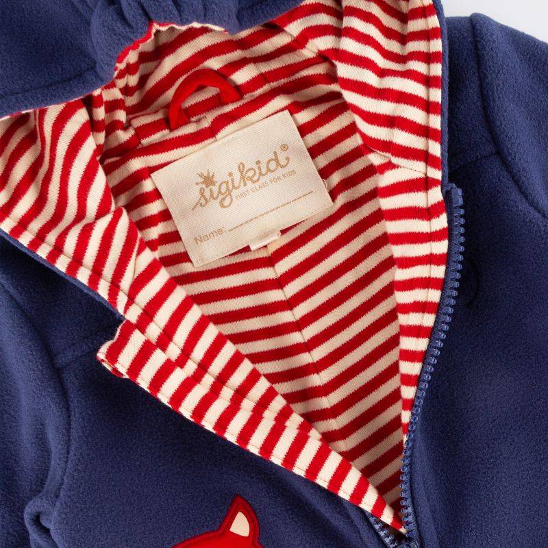 Sigikid Baby Fleece Overall Katze, dunkelblau Angebote