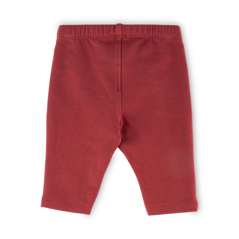 Sigikid Baby Sweathose dunkelrot im Angebot