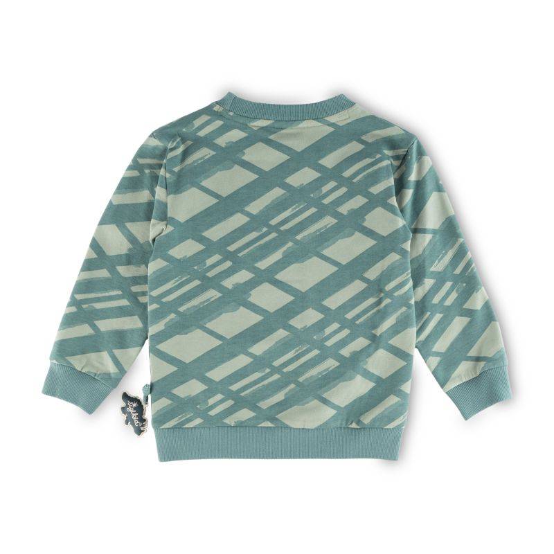 Sigikid Kinder Sweatshirt Dino, grün Kostenloser Versand