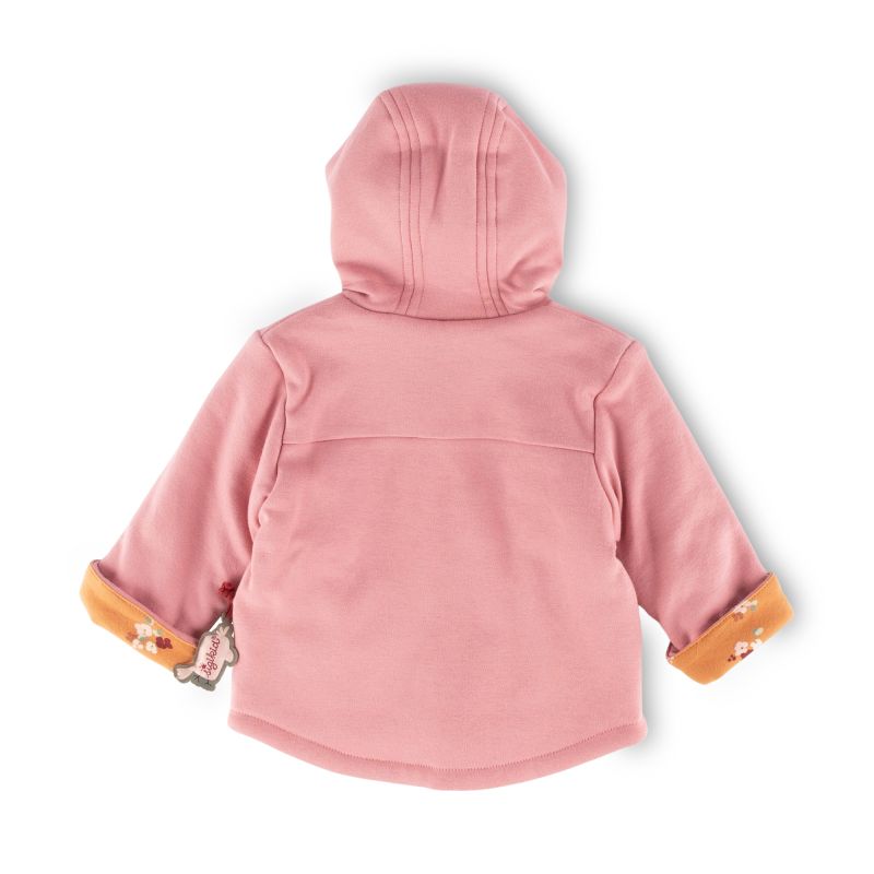 Sigikid Baby Wendejacke, Blümchen Print und rosa Fabrikpreis