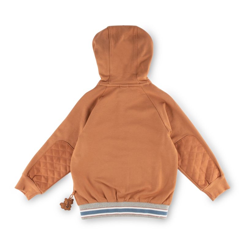 Sigikid Kinder Kapuzen Sweatjacke, braun Preisnachlass