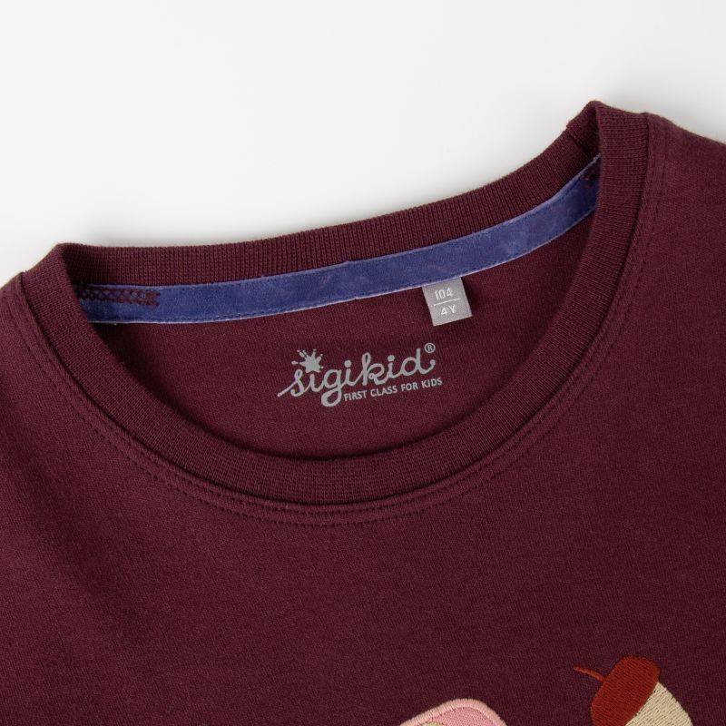 Sigikid Kinder Longshirt mit herbstlichen Motiven Saisonschlussverkauf