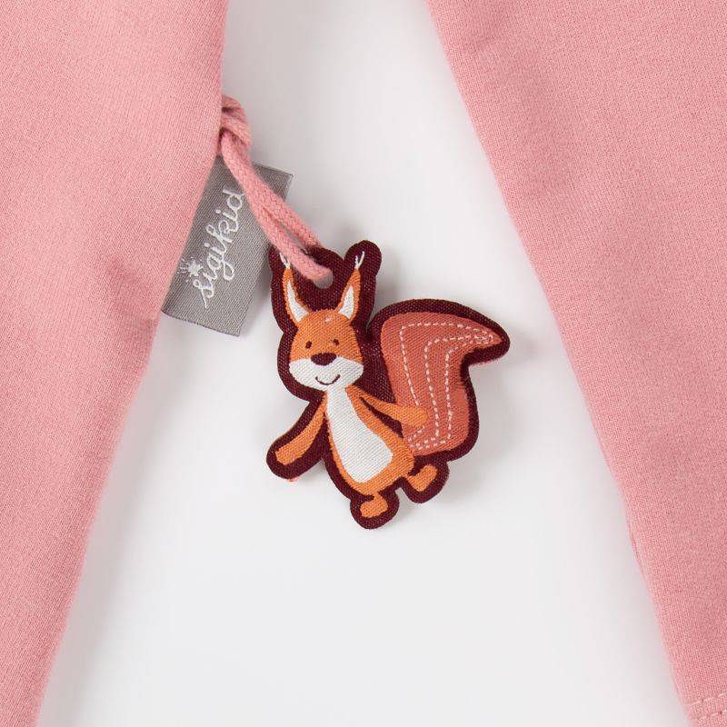 Sigikid Kinder Sweatkleid Dancing Leaves in Rosa Cyber Monday