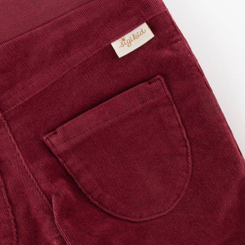 Sigikid Kinder Cordhose, dunkelrot Jubiläumsangebot