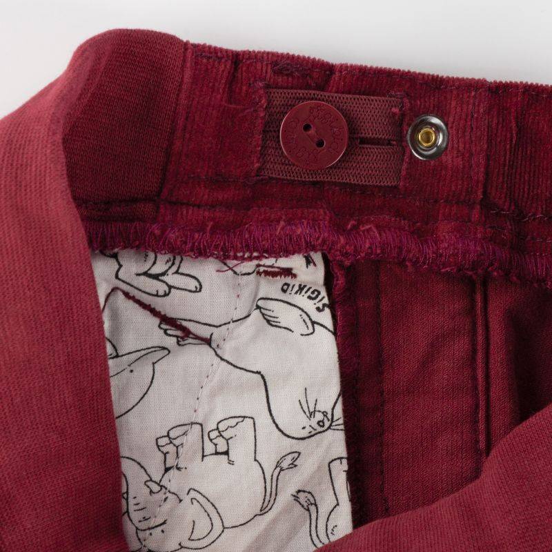 Sigikid Kinder Cordhose, dunkelrot Jubiläumsangebot