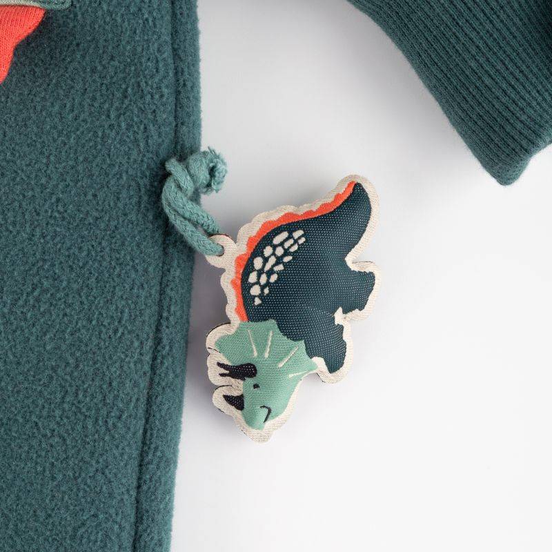 Sigikid Baby Fleeceoverall Dino, grün Riesige Ersparnisse