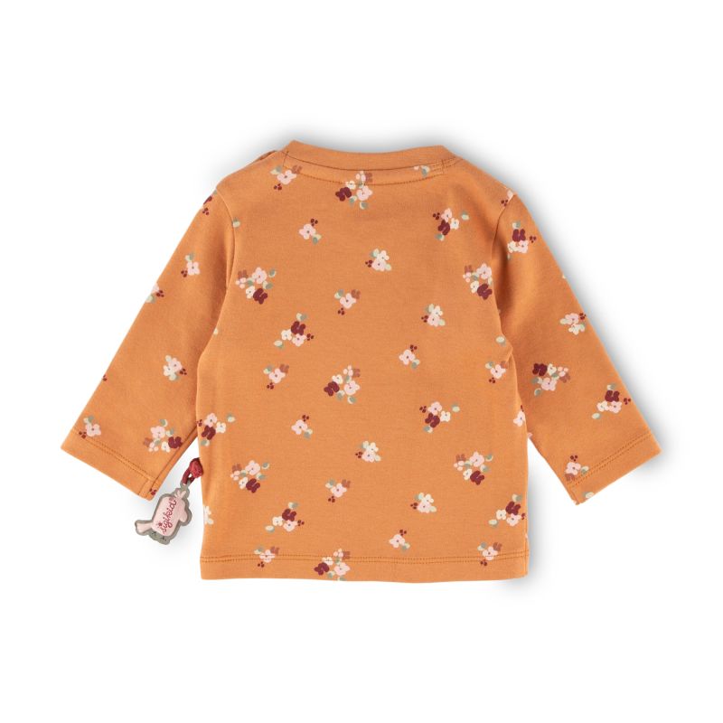 Sigikid Baby Langarmshirt Blümchen Tiefpreis