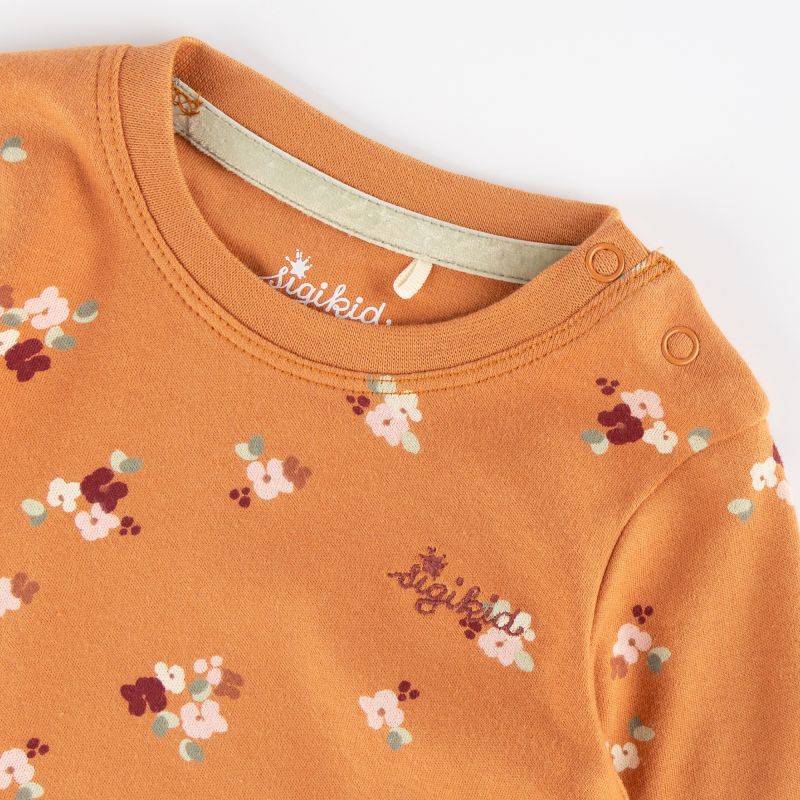 Sigikid Baby Langarmshirt Blümchen Tiefpreis