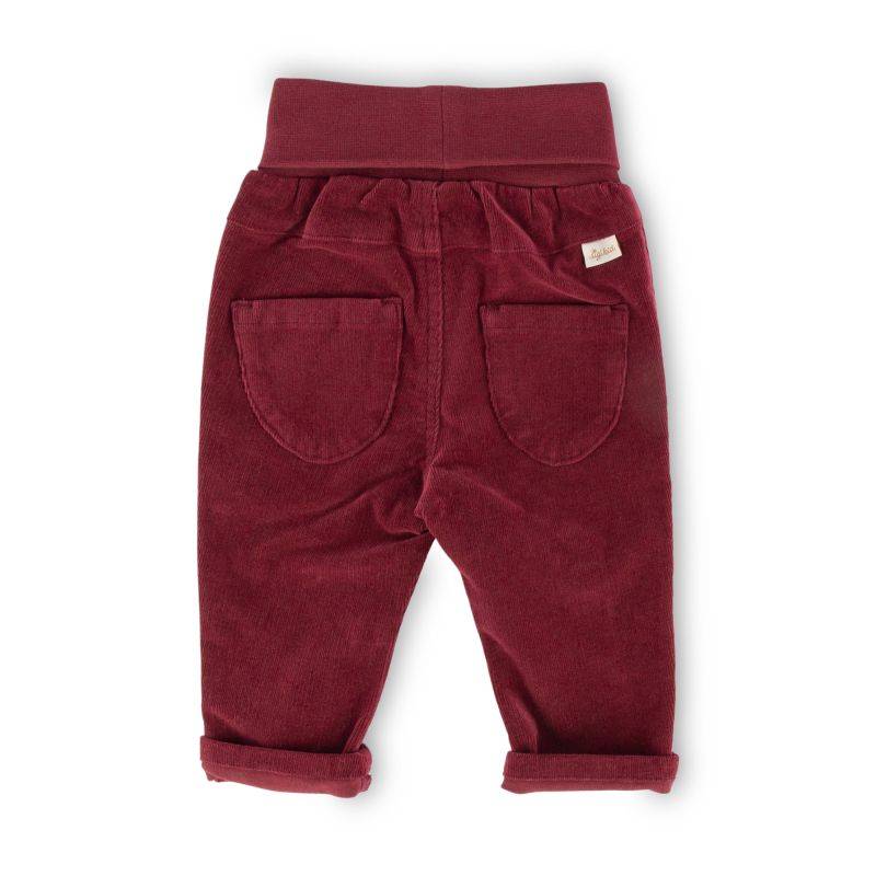 Sigikid Baby Cordhose, dunkelrot Begrenzte Freigabe