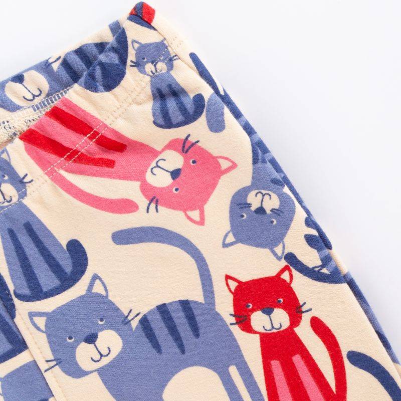 Sigikid Baby Sweat Leggings mit Katzen-Print Bis zu 65% Rabatt