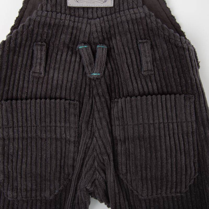 Sigikid Dunkelgraue Baby Cord Latzhose Black Friday Preise