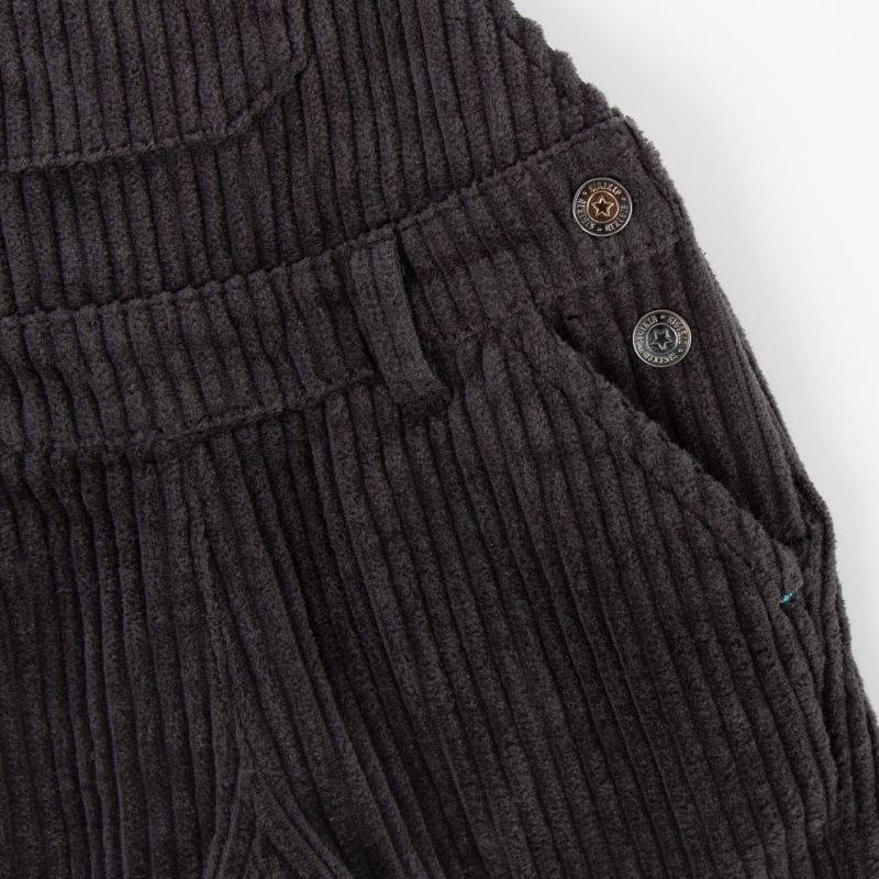 Sigikid Dunkelgraue Baby Cord Latzhose Black Friday Preise