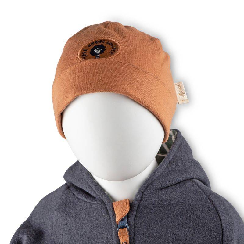 Sigikid Baby Mütze mit Aufschlag, braun Hotsell