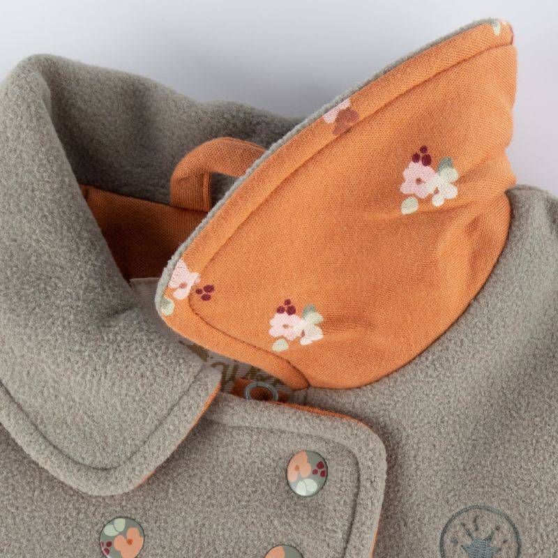 Sigikid Baby Fleecejacke mit Kragen, grün Schlussverkauf