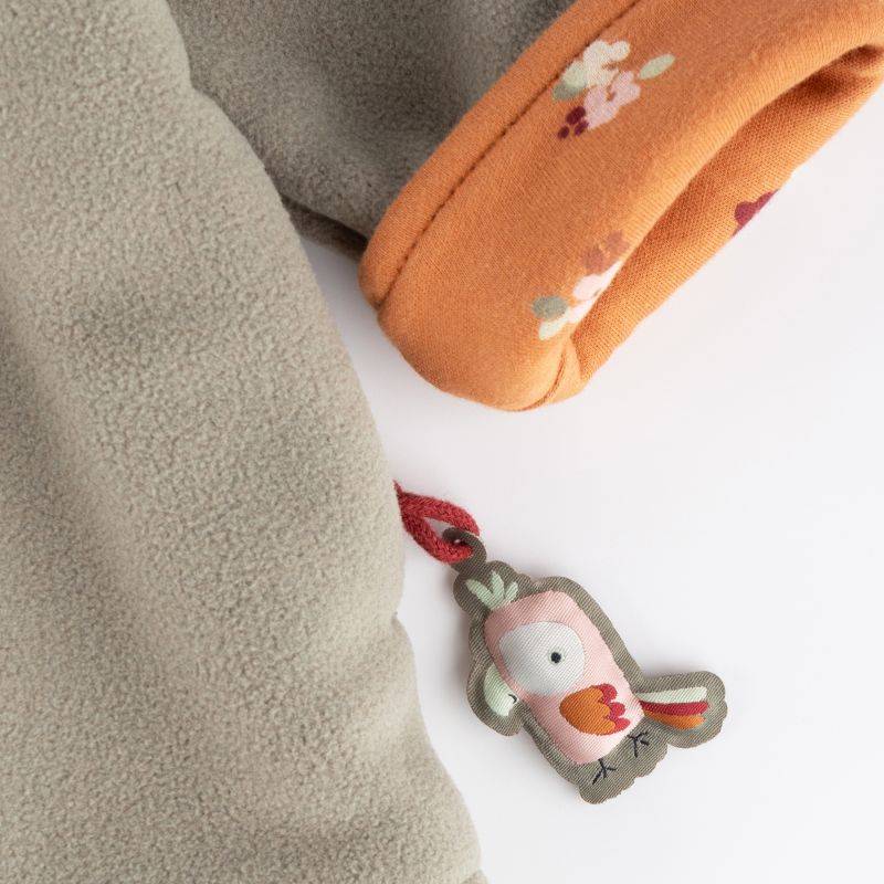 Sigikid Baby Fleecejacke mit Kragen, grün Schlussverkauf