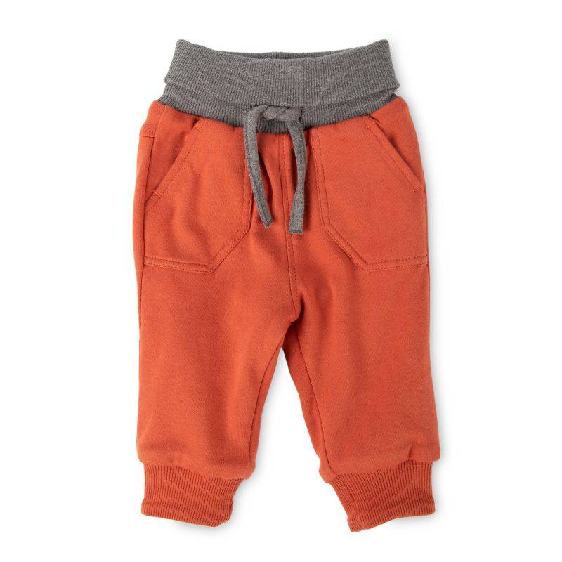 Sigikid Baby Wendehose mit Softbund grau oder orange Fabrikverkauf