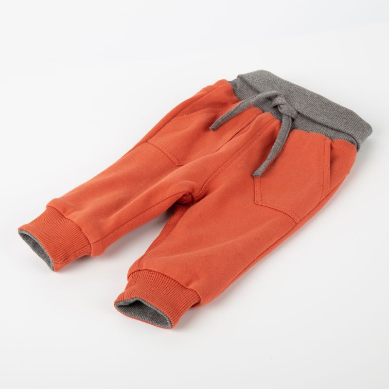 Sigikid Baby Wendehose mit Softbund grau oder orange Fabrikverkauf
