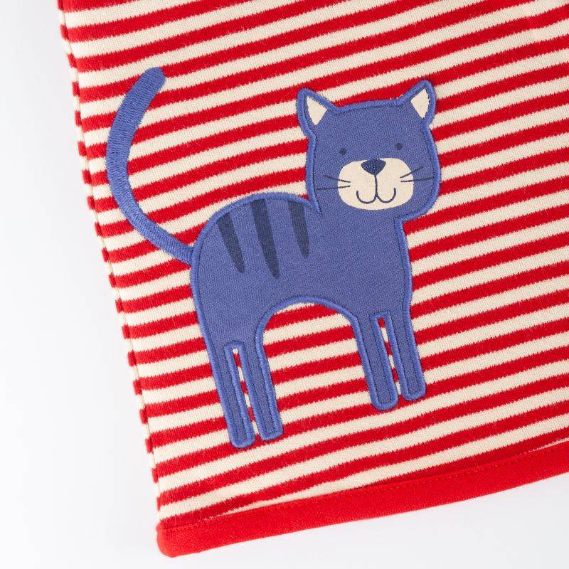 Sigikid Baby Wende Trägerkleid, Katzen-Print oder rot-weiß geringelt Meist gekauft