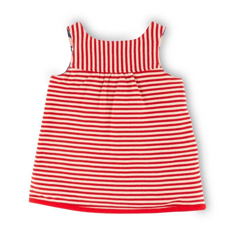 Sigikid Baby Wende Trägerkleid, Katzen-Print oder rot-weiß geringelt Meist gekauft