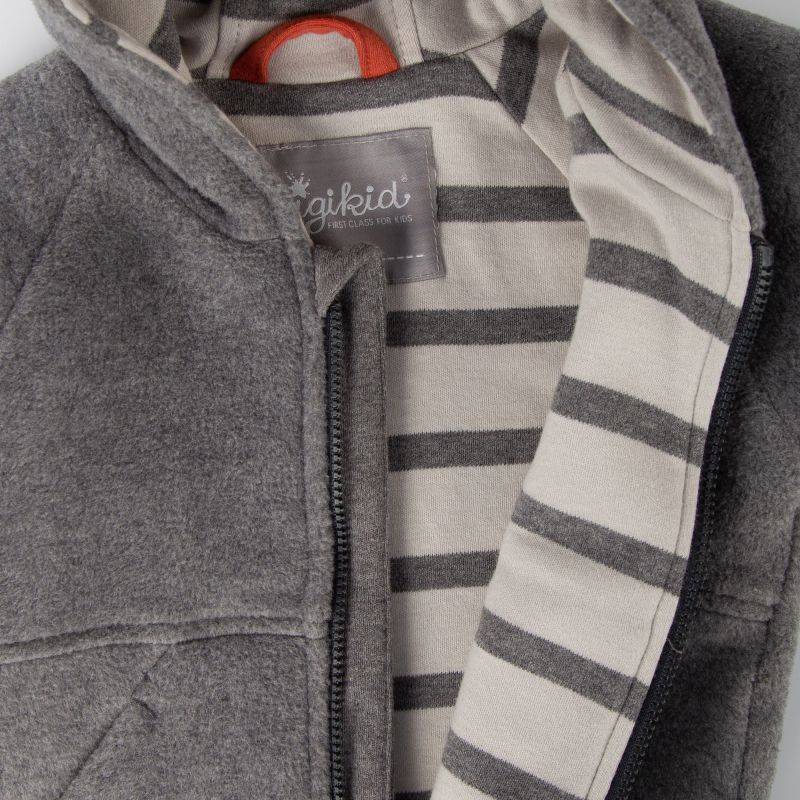 Sigikid Baby Fleecejacke Eisbär, grau Limitierter Zeitrabatt