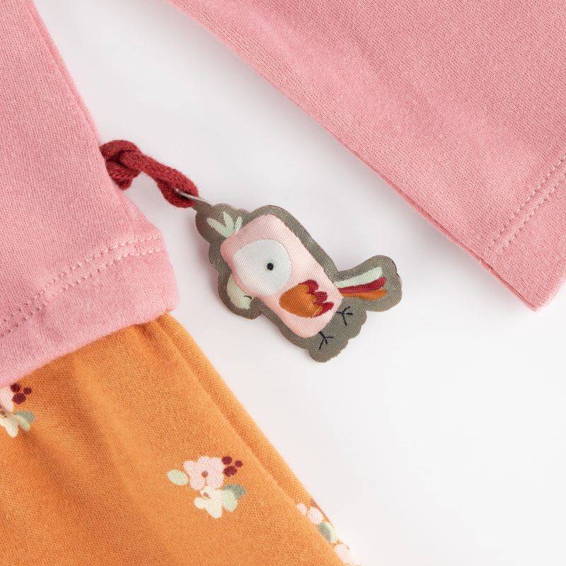 Sigikid Kinder Kleid mit Blümchen Print, Oberteil rosa Neueste Mode