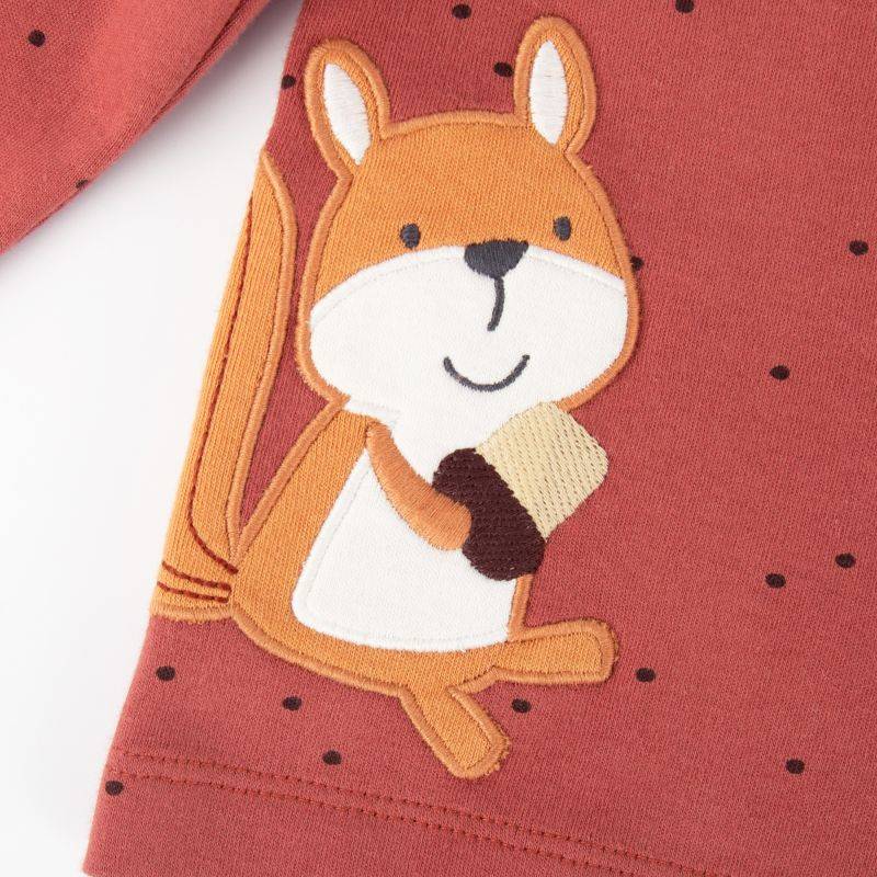 Sigikid Baby Pünktchen Langarmshirt Eichhörnchen Online Outlet