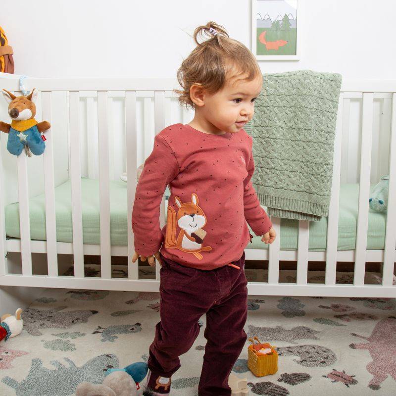 Sigikid Baby Pünktchen Langarmshirt Eichhörnchen Online Outlet