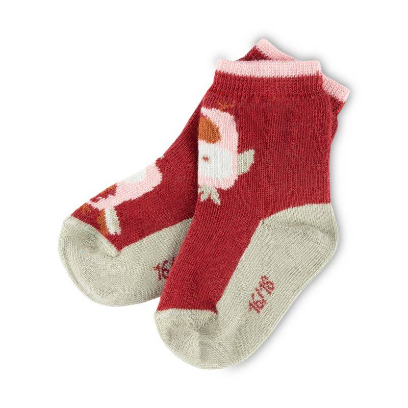 Sigikid 3er-Pack Kinder Socken, rosa und dunkelrot Große Rabatte