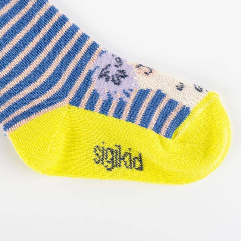 Sigikid Baby 3er Socken-Set Lama, bunt gestreift Super Sparpreis