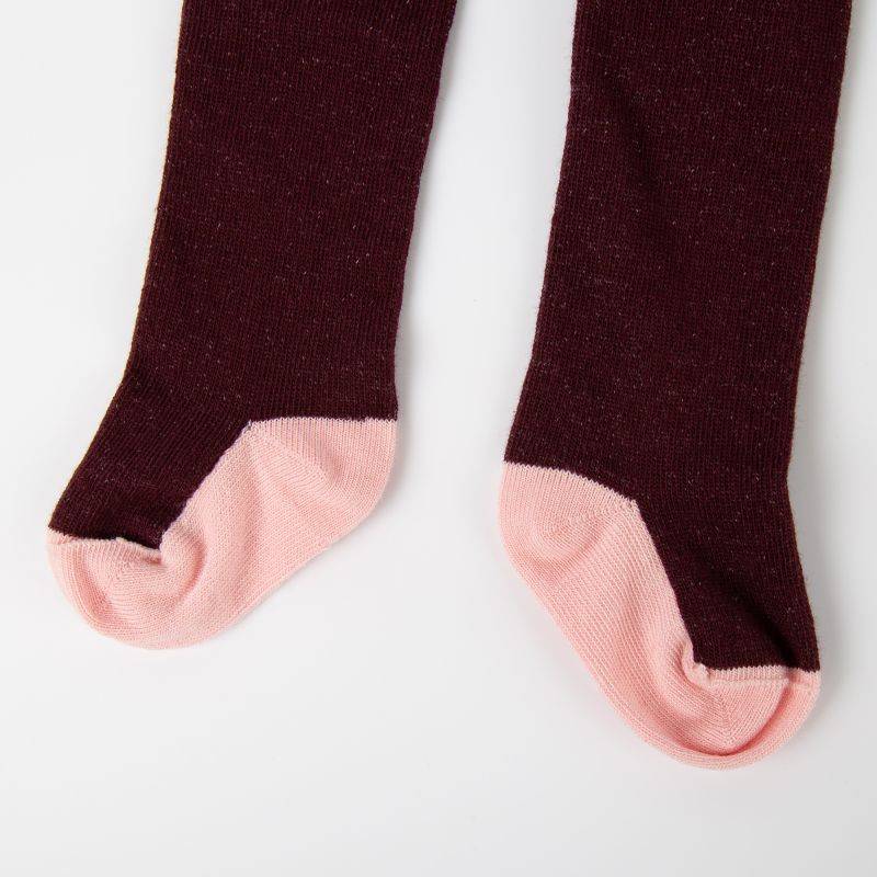 Sigikid Baby Strumpfhosen 2er-Set, rosa/dunkelrot Zeitbegrenzte Promotion