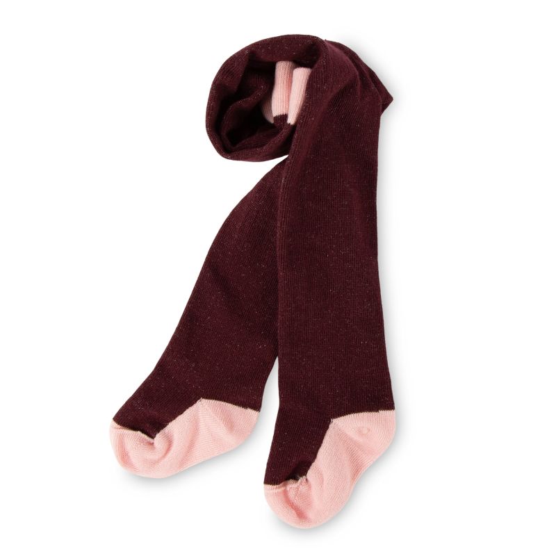 Sigikid Baby Strumpfhosen 2er-Set, rosa/dunkelrot Zeitbegrenzte Promotion