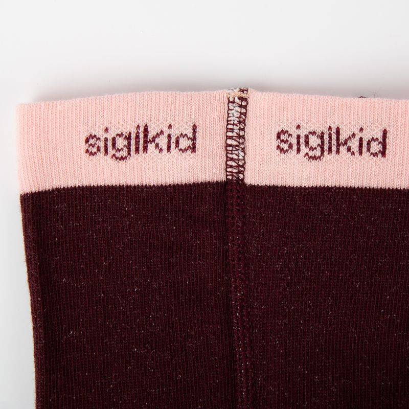 Sigikid Baby Strumpfhosen 2er-Set, rosa/dunkelrot Zeitbegrenzte Promotion