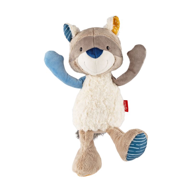 Sigikid Kuscheltier Waschbär Patchwork Sweety Fabrikladen