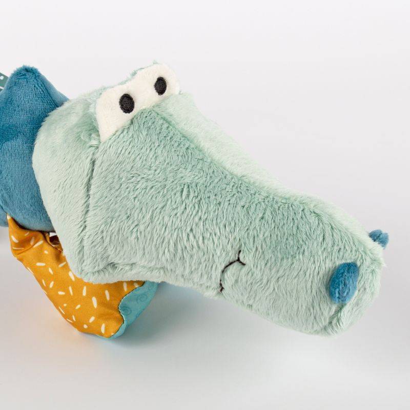 Sigikid Kuscheltier Krokodil, Patchwork Sweety Begrenzt auf 3 Tage