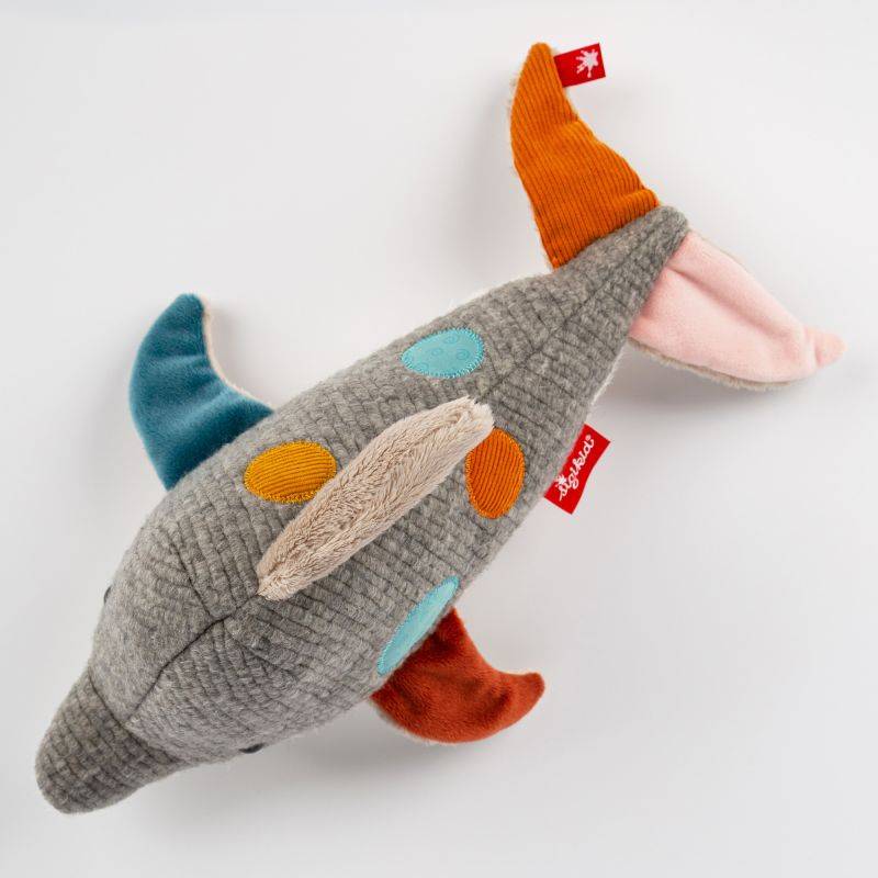 Sigikid Kuscheltier Delfin, Patchwork Sweety Black Friday