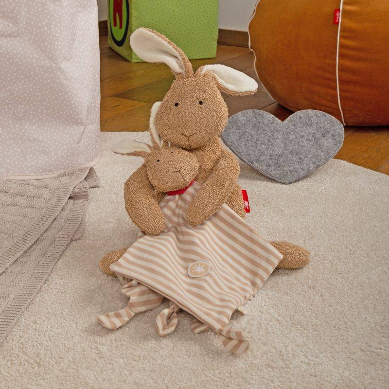 Sigikid Baby Schnuffeltuch Hase, beige Große Rabatte