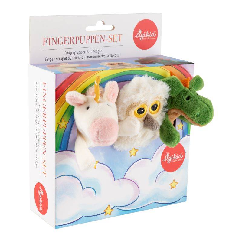Sigikid Kinder Fingerpuppen Set Fantasie Bestseller