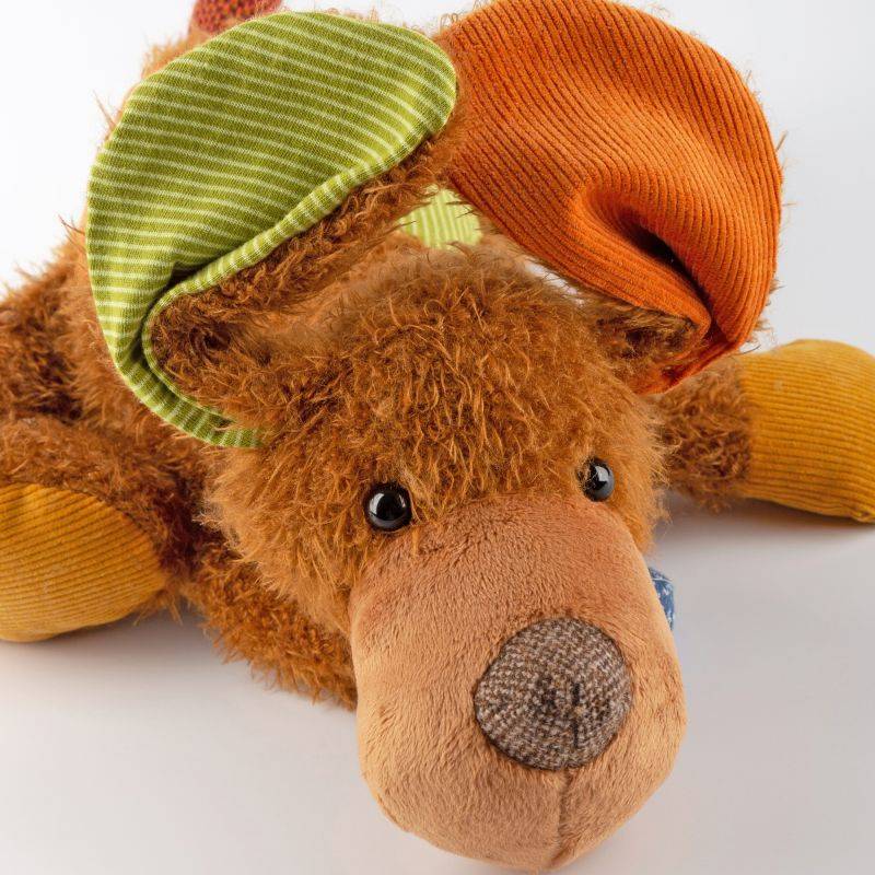 Sigikid Kuscheltier Hund liegend, Patchwork Sweety Letzte 2 Tage