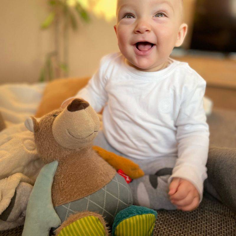 Sigikid Kuscheltier Bär, Patchwork Sweety Im Verkauf