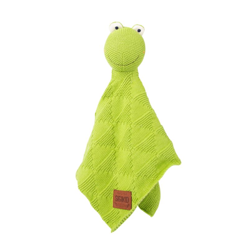 Sigikid Baby Strick-Schnuffeltuch Frosch Cyber Monday