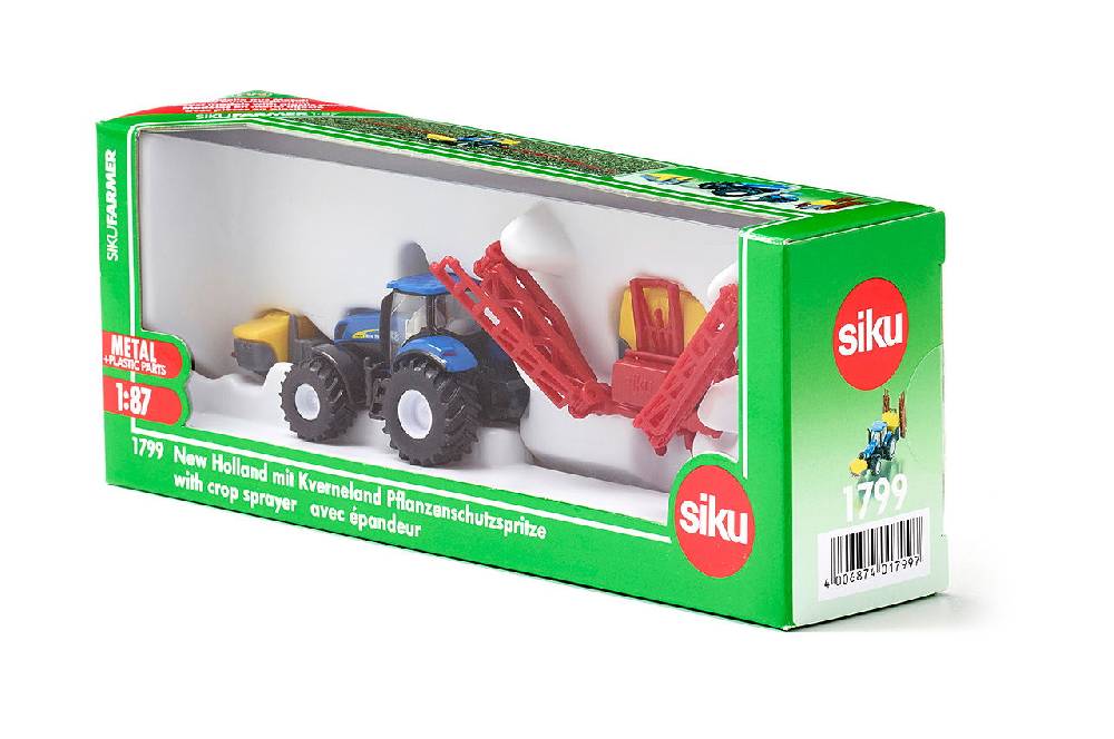 Siku New Holland mit Kverneland Pflanzenschutzspritze 10179900000 Zeitlich begrenztes Angebot