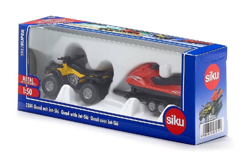 Siku Quad mit Anhänger 10231400004 Kauf eins, bekomm eins gratis