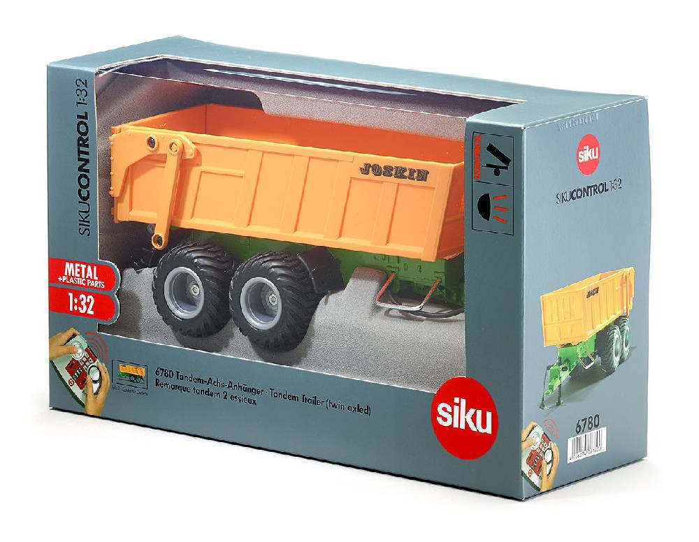 Siku Tandem-Achs-Anhänger 10678000002 Begrenzte Freigabe