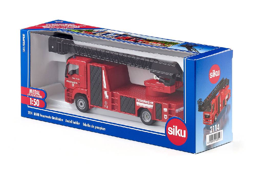 Siku MAN Feuerwehr Drehleiter 10211400001 Im Verkauf