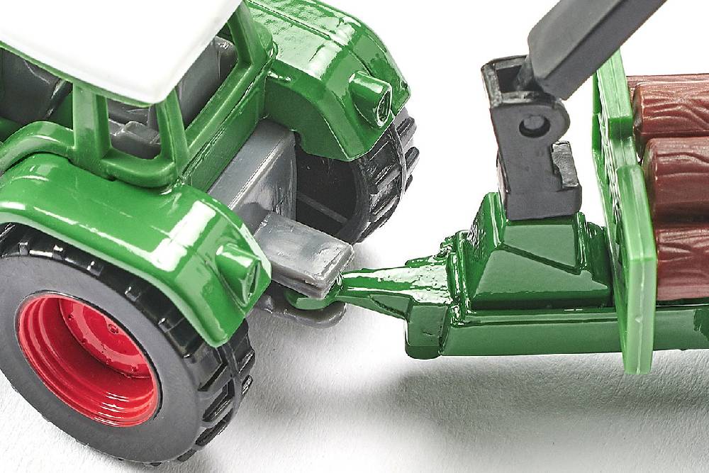 Siku Traktor mit Forstanhänger 10164500003 zollfrei
