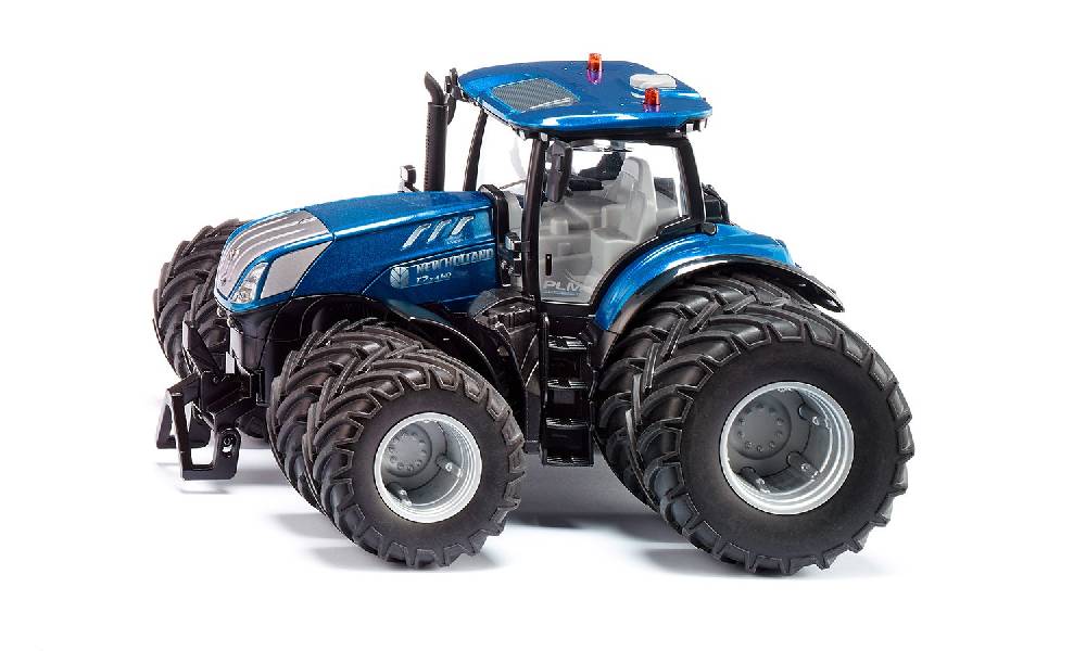 Siku New Holland T7.315 mit Doppelreifen, Bluetooth App-Steuerung und Fernsteuermodul 10673900000 Kostenloser Versand